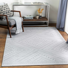 Holytown 5x7 Gray Geometric Rug - Clearance - Ornate Home