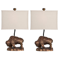 Home On The Range Bronze Table Lamp (Set of 2) - Ornate Home