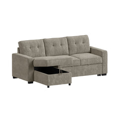 Homer Clementine Chestnut 2-Piece Sectional - Ornate Home