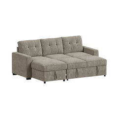 Homer Clementine Chestnut 2-Piece Sectional - Ornate Home