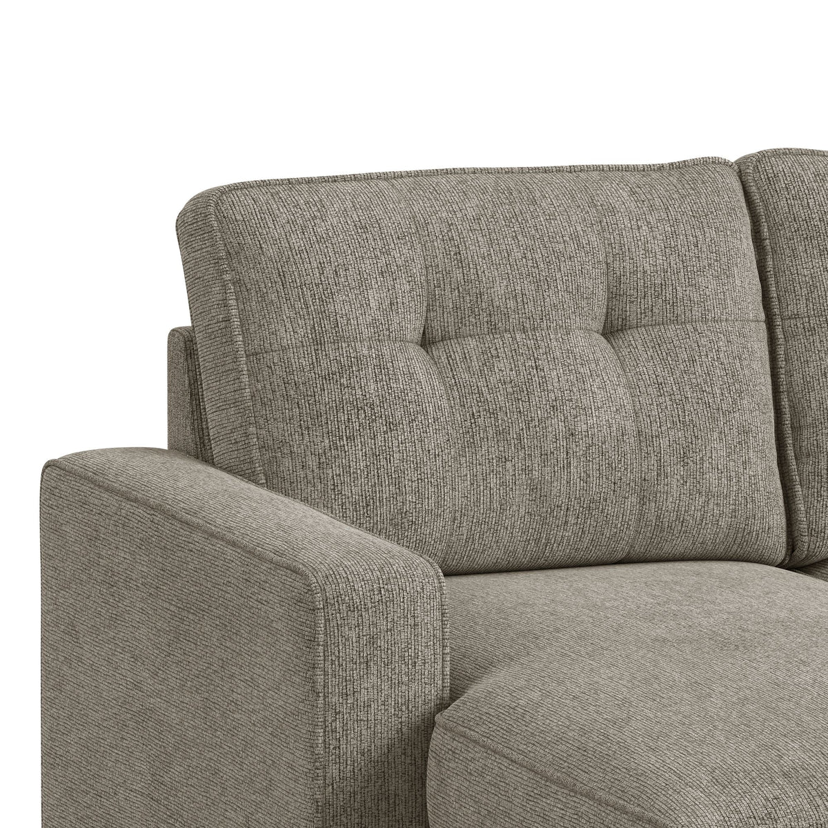 Homer Clementine Chestnut 2-Piece Sectional - Ornate Home