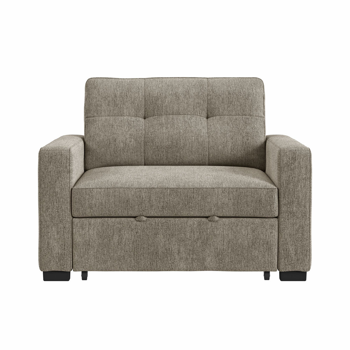 Homer Clementine Chestnut Klicklak Chair with Pull Out Bed - Ornate Home