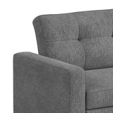 Homer Clementine Grey Klicklak Chair with Pull Out Bed - Ornate Home