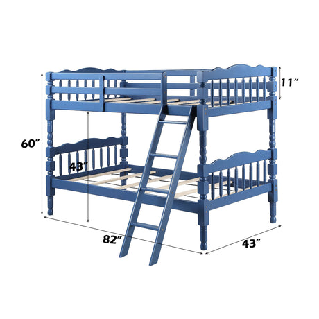 Homestead Dark Blue Bunk Bed - Ornate Home