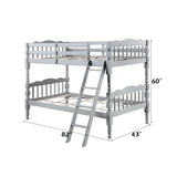 Homestead Gray Bunk Bed - Ornate Home