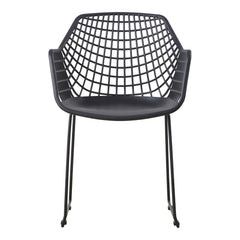 Honolulu Black Chair (Set of 2) - Ornate Home