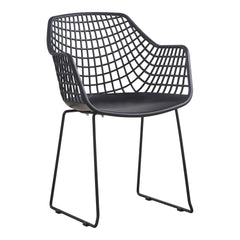 Honolulu Black Chair (Set of 2) - Ornate Home
