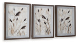 Honslow Brown/Black/White Wall Art Set (Set of 3) (Online Special Price) - Ornate Home