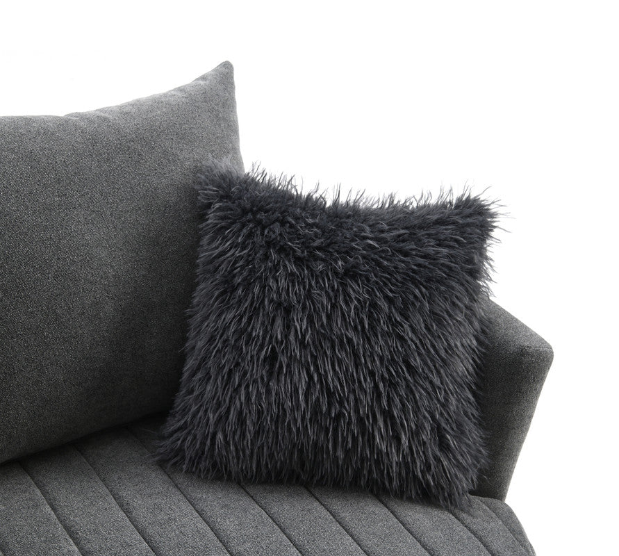 Hoople Dark Gray Swivel Chair - Ornate Home