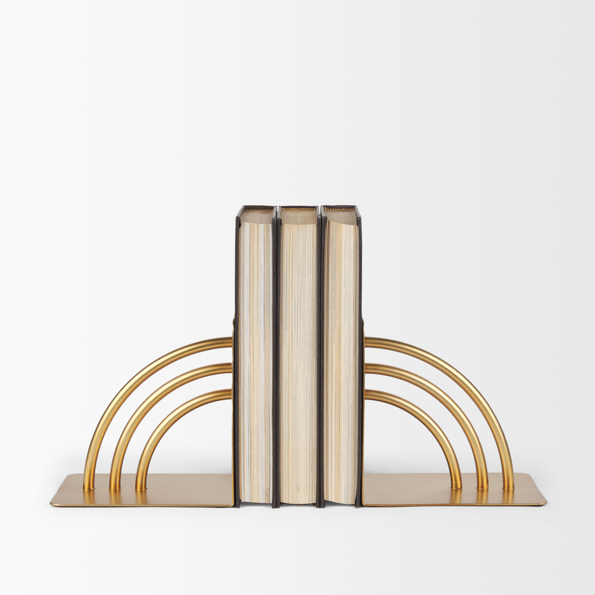 Hope Gold Metal Bookends - Ornate Home