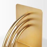 Hope Gold Metal Bookends - Ornate Home