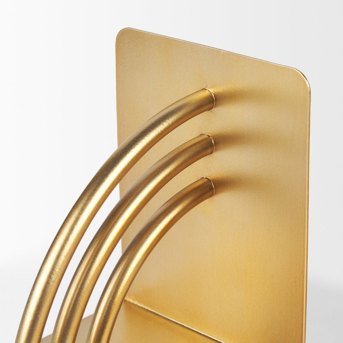 Hope Gold Metal Bookends - Ornate Home