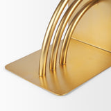 Hope Gold Metal Bookends - Ornate Home
