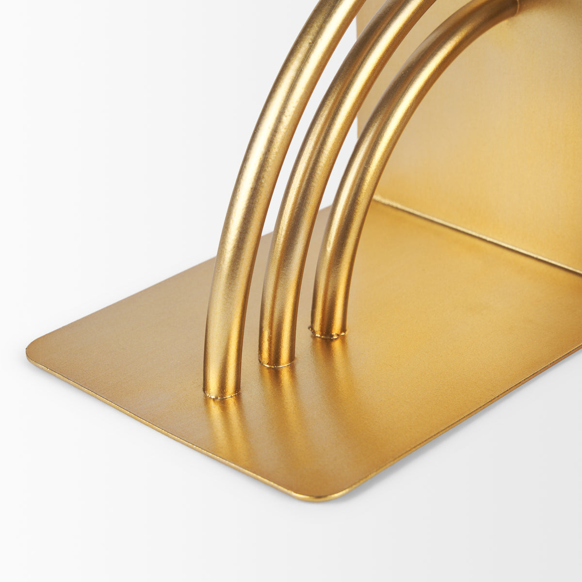Hope Gold Metal Bookends - Ornate Home