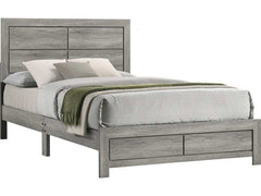Hopkins Driftwood King Platform Bed - Ornate Home