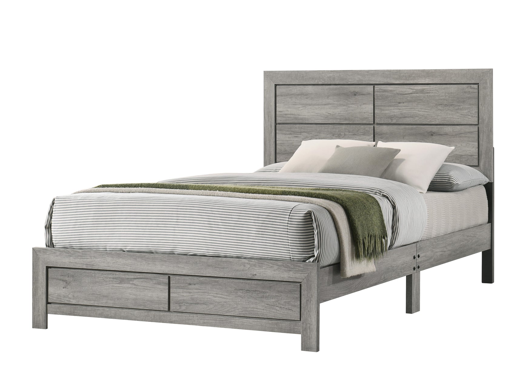 Hopkins Driftwood Platform Bedroom Set - Ornate Home