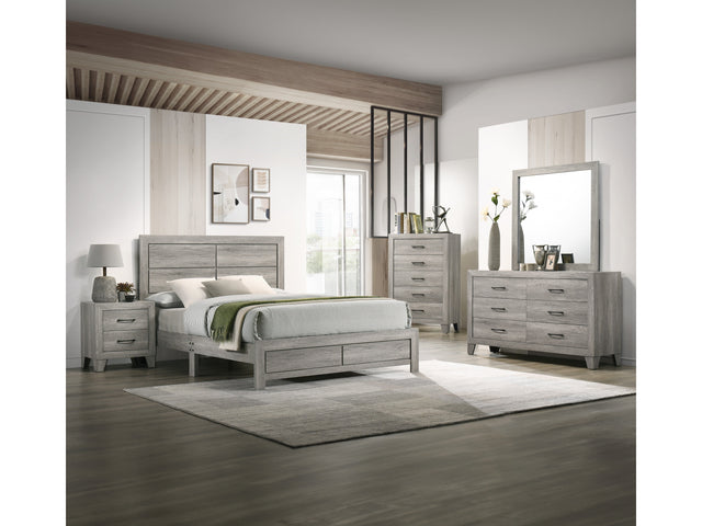 Hopkins Driftwood Platform Bedroom Set - Ornate Home