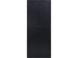 Hopkins Storage Closet 2.0 in Black - Ornate Home