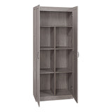 Hopkins Storage Closet 2.0 in Grey - Ornate Home