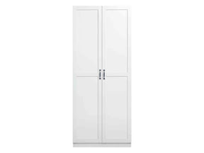 Hopkins Storage Closet 2.0 in White - Ornate Home