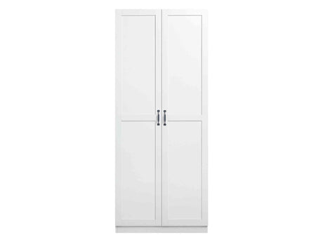 Hopkins Storage Closet 2.0 in White - Ornate Home