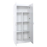 Hopkins Storage Closet 2.0 in White - Ornate Home