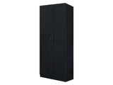 Hopkins Storage Closet 3.0 in Black - Ornate Home