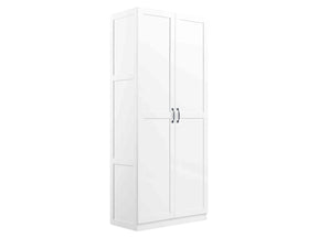 Hopkins Storage Closet 3.0 in White - Ornate Home