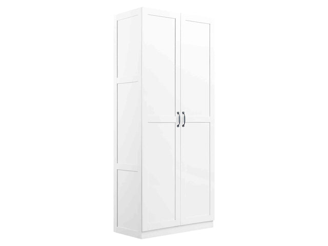 Hopkins Storage Closet 3.0 in White - Ornate Home