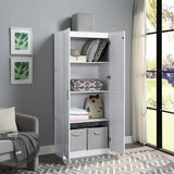 Hopkins Storage Closet 3.0 in White - Ornate Home