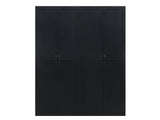 Hopkins Storage Closet 4.0 in Black (set of 2) - Ornate Home