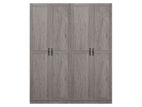 Hopkins Storage Closet 4.0 in Grey (set of 2) - Ornate Home