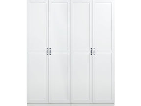 Hopkins Storage Closet 4.0 in White (set of 2) - Ornate Home