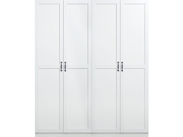 Hopkins Storage Closet 4.0 in White (set of 2) - Ornate Home