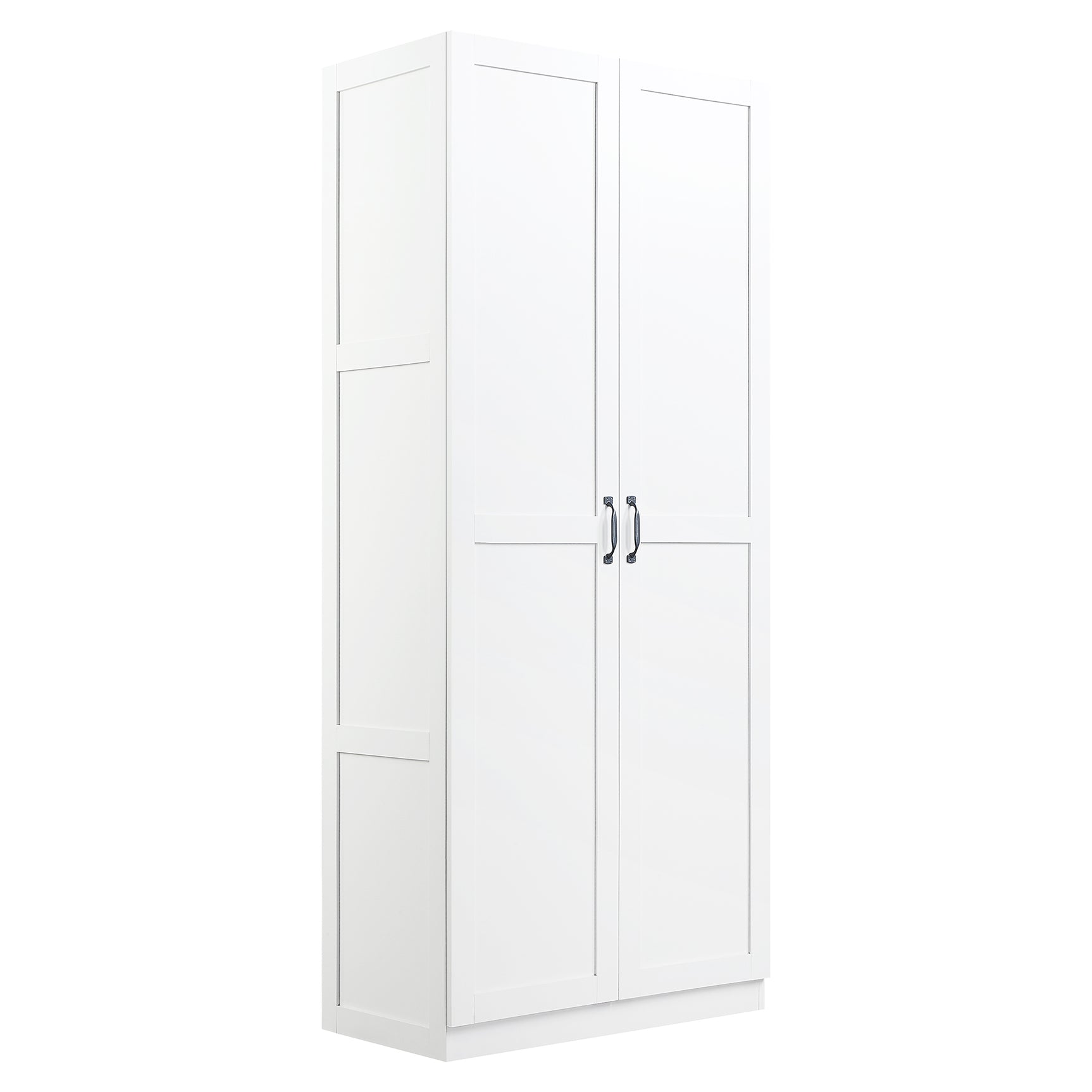 Hopkins Storage Closet 4.0 in White (set of 2) - Ornate Home