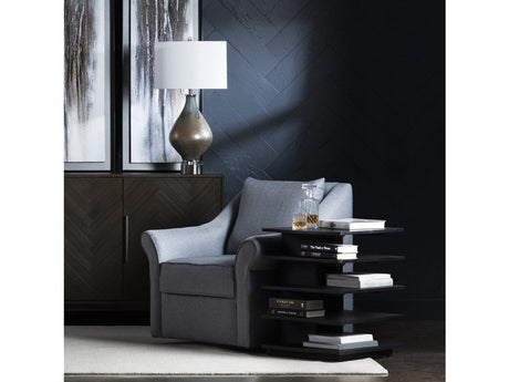 Hopper Black End Table - Ornate Home