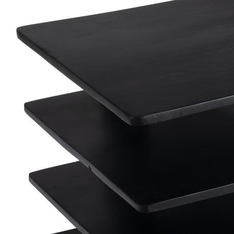 Hopper Black End Table - Ornate Home