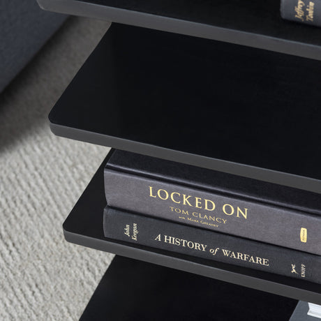 Hopper Black End Table - Ornate Home