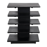 Hopper Black End Table - Ornate Home
