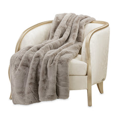 Hopps 54"x72" Faux-Fur Throw - Ornate Home