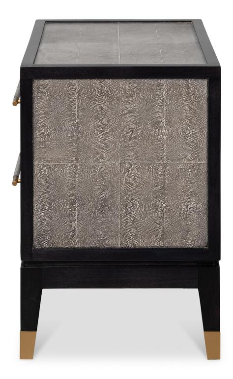Horatio Grey Nightstand - Ornate Home