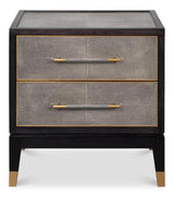 Horatio Grey Nightstand - Ornate Home