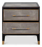 Horatio Grey Nightstand - Ornate Home