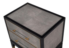 Horatio Grey Nightstand - Ornate Home