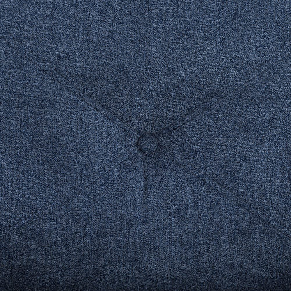 Horatio Navy Chenille Chair - Ornate Home