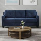 Horatio Navy Chenille Sofa - Ornate Home