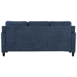 Horatio Navy Chenille Sofa - Ornate Home