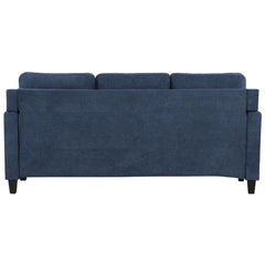 Horatio Navy Chenille Sofa - Ornate Home