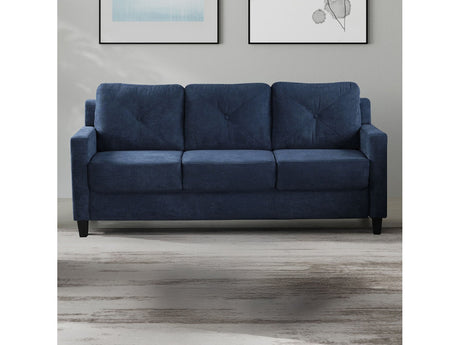 Horatio Navy Chenille Sofa - Ornate Home