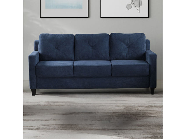 Horatio Navy Chenille Sofa - Ornate Home